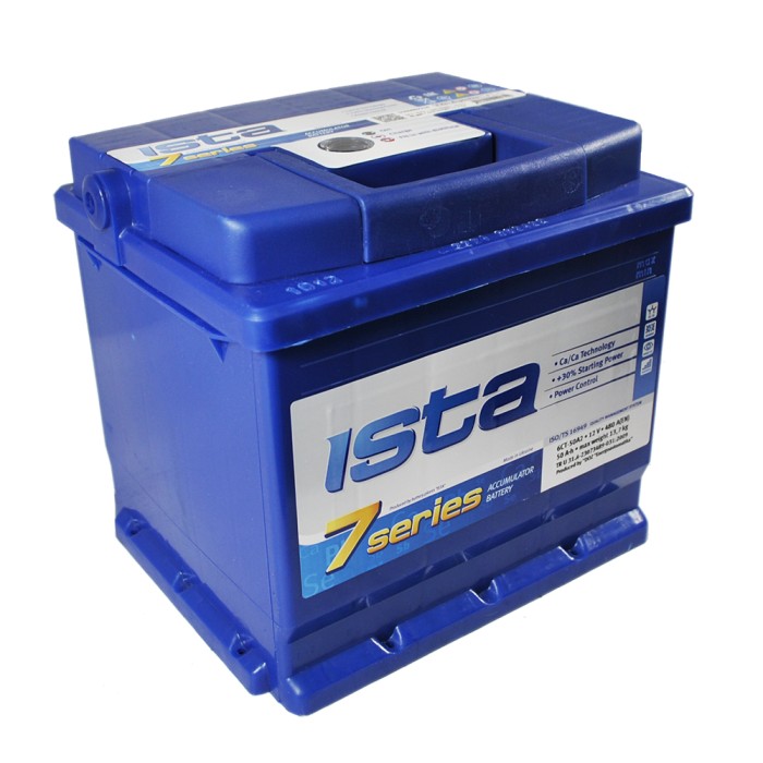 Автомобільний акумулятор ISTA 7 Series (L2) 50Ah 420A R+