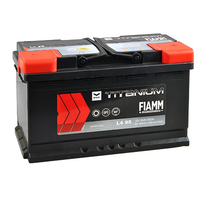 Автомобільний акумулятор FIAMM Titanium Black 95Аh 850А R+ (правий +)