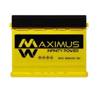 Автомобільний акумулятор MAXIMUS 65Ah 650A R+ (правий +) MF L2