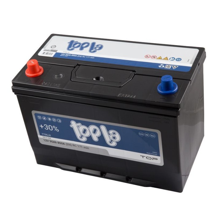 Авто акумулятор Topla TOP 95Ah 850A Japan L+ (лівий+)