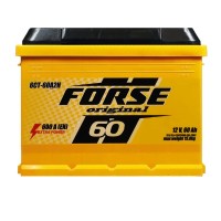 Автомобільний акумулятор FORSE 60Ah 600A L+ (лівий +)