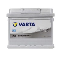Автомобільний акумулятор VARTA Silver Dynamic 52Ah 520А R+ (правий +) C6