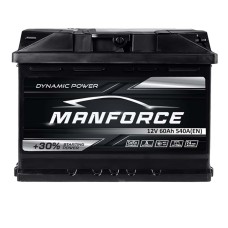 Автомобільний акумулятор MANFORСE 60Ah 540A R+ (правий +) MF L2