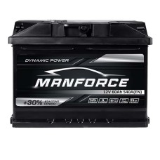 Автомобільний акумулятор MANFORСE 60Ah 540A L+ (лівий +) MF L2