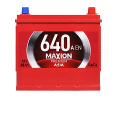 Автомобільний акумулятор MAXION Premium Asia 68Ah 640A R+ (правий +) D23