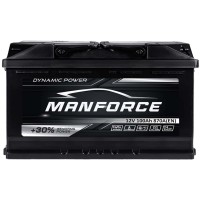 Автомобільний акумулятор MANFORСE 100Ah 870A R+ (правий +) MF L5