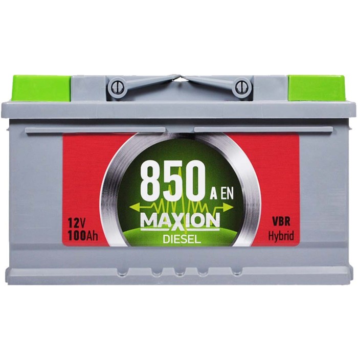 Автомобільний акумулятор MAXION Diesel 100Ah 850A R+ (правий +) MF LB4