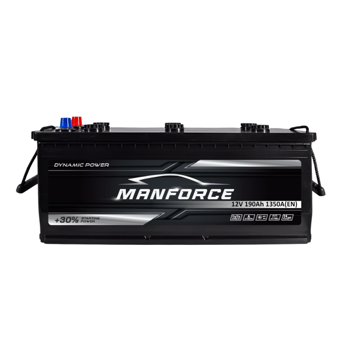 Автомобільний акумулятор MANFORСE 190Ah 1350A L+ (лівий +) MF BD5