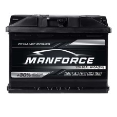 Автомобільний акумулятор MANFORСE 65Ah 640A R+ (правий +) MF L2