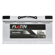 Автомобільний акумулятор PLATIN Silver 110Ah 1000A R+ (правий +) MF L5