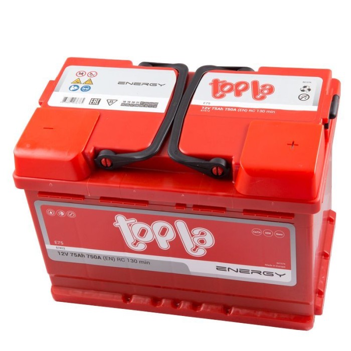 Авто акумулятор Topla Energy (L3) 75Ah 750A R+ (правий +)