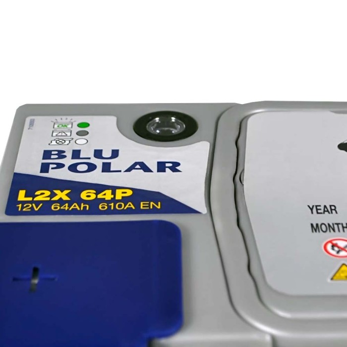 Автомобільний акумулятор BAREN Blu polar 64Аh 610А L+ (лівий +) L2