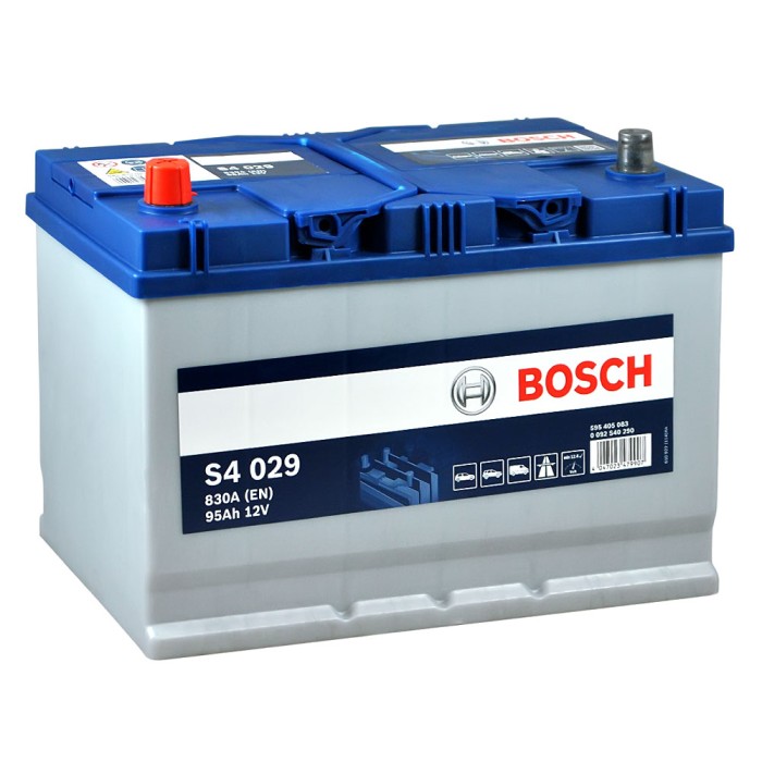 Автомобільний акумулятор BOSCH Asia 95Ah 830A L+ (лівий +) S40 290