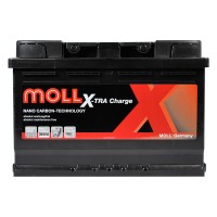 Автомобільний акумулятор MOLL X-Tra Charge (L3) 75Ah 720A R+ (правий +)