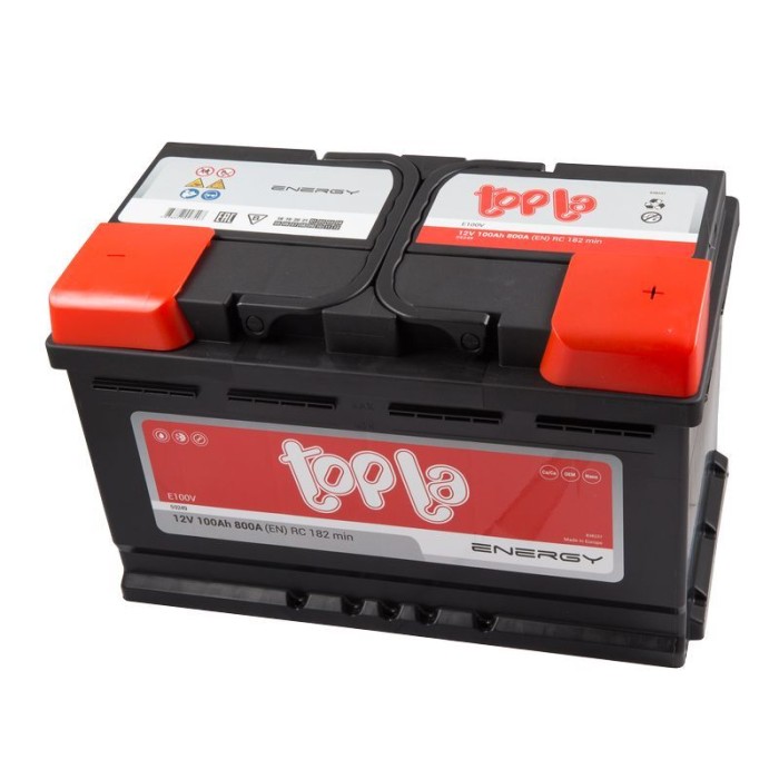 Авто акумулятор Topla Energy (L4) 100Ah 800A R+ (правий +) (315х175х190мм)