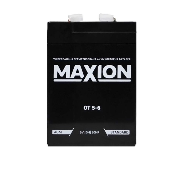 АКБ OT MAXION 6- 5 (6V,5Ah) 20шт/ящ