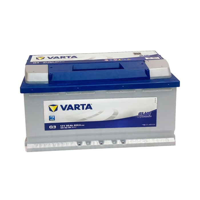 Автомобільний акумулятор VARTA Blue Dynamic 95Ah 800A R+ (правий +) G3