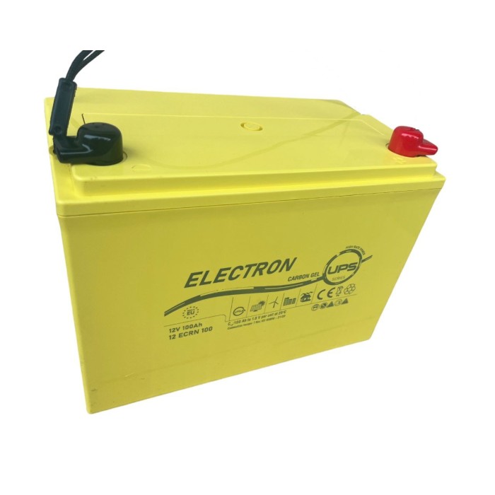Акумулятор гелевий 12V 100Ah ELECTRON (Monbat) Carbon GEL 12UVG1000 для інверторів та ДЖБ