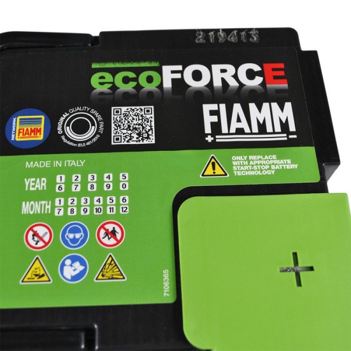 Автомобільний акумулятор FIAMM Ecoforce AFB (TR600) (L2) 60Аh 600А R+