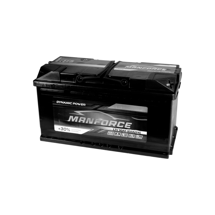 Автомобільний акумулятор MANFORСE 90Ah 850A R+ (правий +) MF L4B