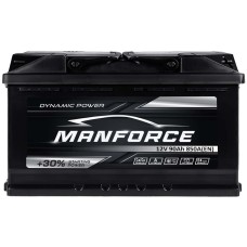 Автомобільний акумулятор MANFORСE 90Ah 850A R+ (правий +) MF L4B