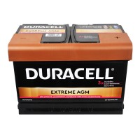 Автомобільний акумулятор DURACELL Extreme AGM (L3) 70Ah 720A R+ (правий +)