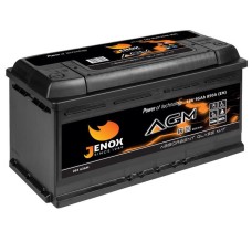 Автомобільний акумулятор Jenox 95Ah 850A R+ AGM (095 636M)