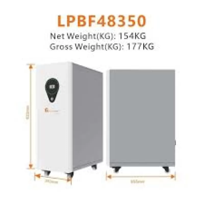 Акумулятор LUX-E-48100LG03 Felicity LiFePO4, 51,2V/100AH, 5120W*h (літій-залізо-фосфатний акумулятор для ДБЖ (UPS))