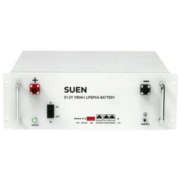Акумулятор 5,12 кВт SUEN-51-100 LiFePO4, 51,2V/100AH, 5120W*h