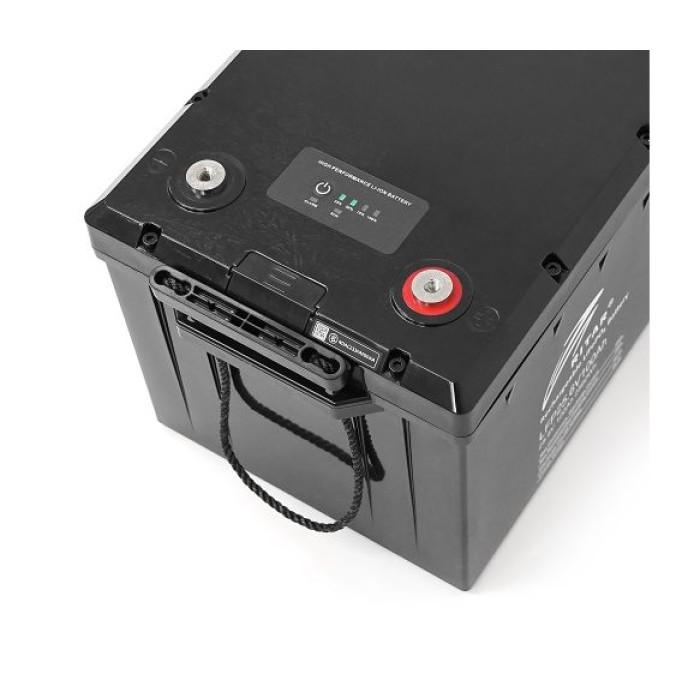 Акумулятор Ritar LiFePO4 25,6V/100AH (2560W*h) (G24) G3), (літій-залізо-фосфатний акумулятор для ДБЖ (UPS) з Bluetooth, CAN/RS485, 2560Wh BMS100A@8S)