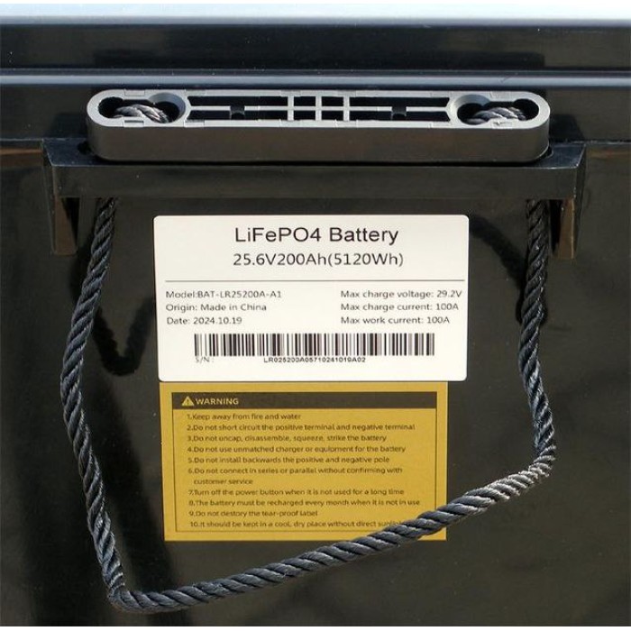 Акумулятор CSPower LiFePO4 25,6V/200AH (5120W*h), (літій-залізо-фосфатний акумулятор для ДБЖ (UPS))