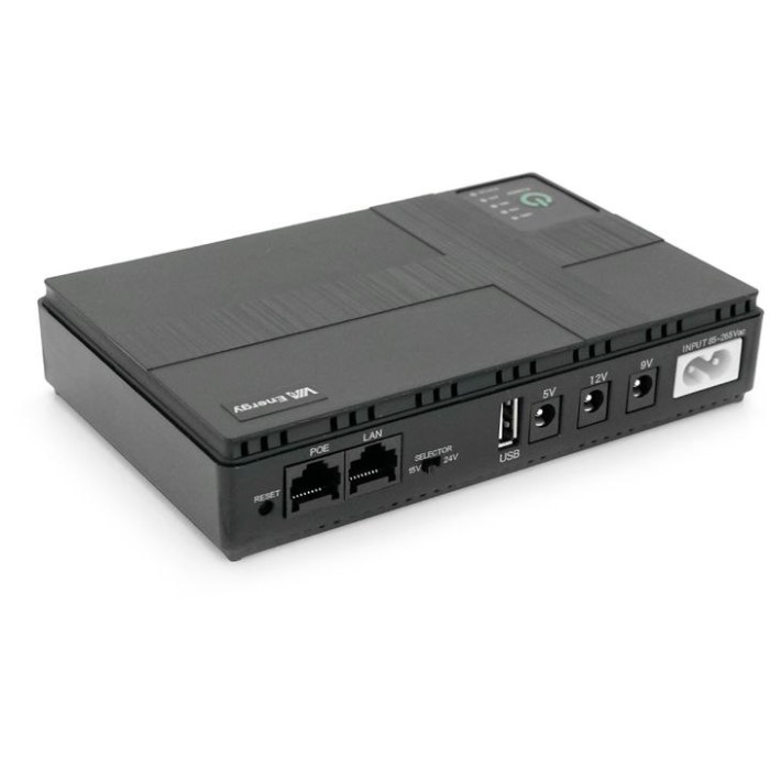 Джерело безперебійного живлення для WI-FI роутера VIA Energy Mini UPS 3.0 24В 1А