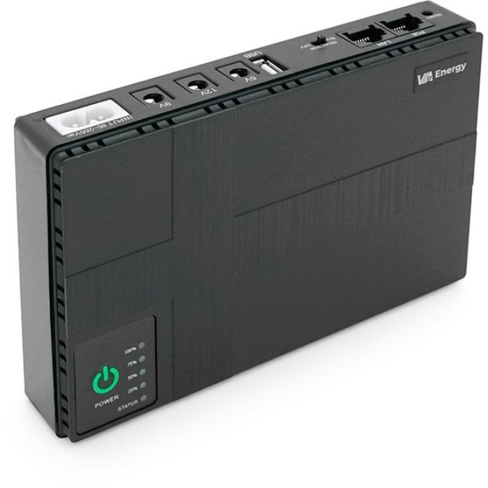 Джерело безперебійного живлення для WI-FI роутера VIA Energy Mini UPS 3.0 24В 1А