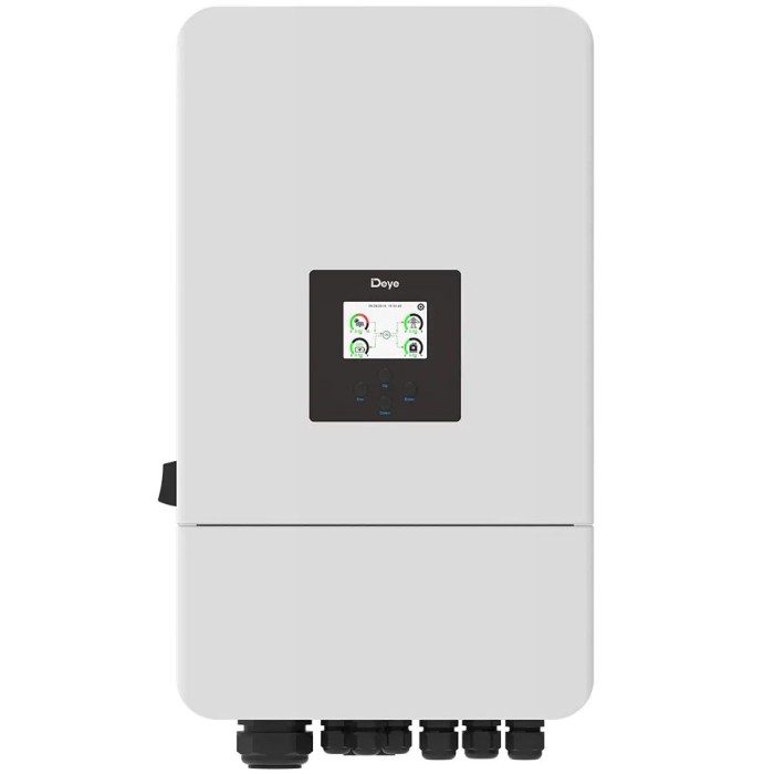 Гібридний інвертор Deye10кВт, SUN-10K-SG05LP3-EU-SM2, 48 В, 10000 Вт, (3 фази, 2 MPPT, LV)