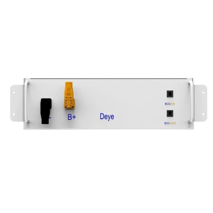 Блок акумуляторів Deye BOS-G-PRO-Pack5.1-61.44kWh 614V 100Ah LiFePO4 (HV, високовольтний модуль)