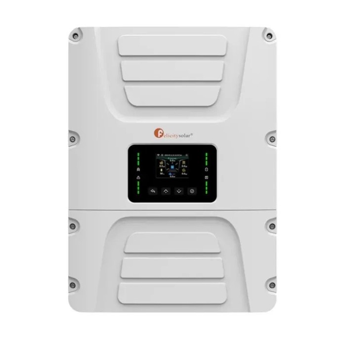 Гібридний інвертор Felicity 6кВт IVAM 6048 P1G1, 48 В, 6000 Вт, 135А (2МРРТ, Wi-Fi)