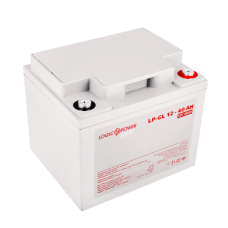 Акумулятор гелевий 12V - 40 Ah LogicPower LP-GL Silver