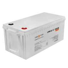 Акумулятор гелевий 12V - 200 Ah LogicPower LP-GL Silver