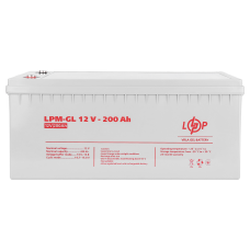 Акумулятор гелевий 12V - 200 Ah LogicPower LPM-GL