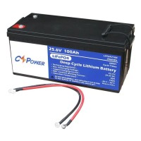 Акумулятор CSPower LiFePO4 25,6V/100AH (2560W*h), (літій-залізо-фосфатний акумулятор для ДБЖ (UPS))