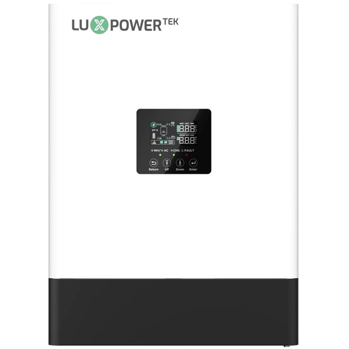 Гібридний інвертор LUXPOWER 12В, 1,5кВт, GETA 1.5К/12V, 1500Вт, 100 А струм заряду