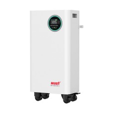 Акумулятор Must 300AH 51.2V LP1600-48300, LiFePO4,200A/200A (15360 W*h) (W-iFi Smart BMS, літій-залізо-фосфатний акумулятор для ДБЖ (UPS))