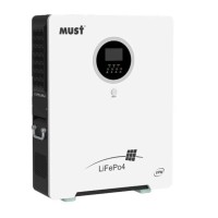 Резервне живлення MUST 5,5кВт НВР19-5548 VPM LiFePО4 MPPT, 5500Вт, 51,2 В, 5120 Вт/год (система зберігання енергії, безперебійник, UPS, ДБЖ)
