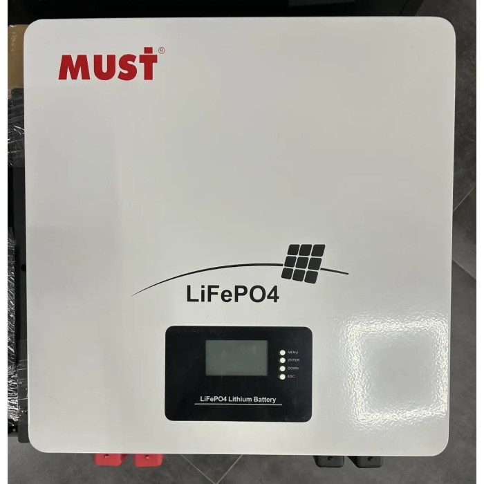 Акумулятор MUST LiFePO4 25,6V/100AH (2560W*h), LP16-24100, (літій-залізо-фосфатний акумулятор для ДБЖ (UPS))