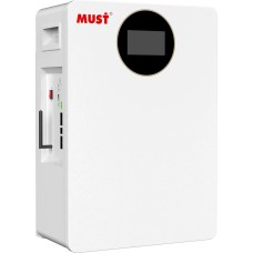 Акумулятор Must 51.2V 100AH, LP16-48100R, LiFePO4, 100A (5120 W*h) (Wi-Fi, Європейська версія)