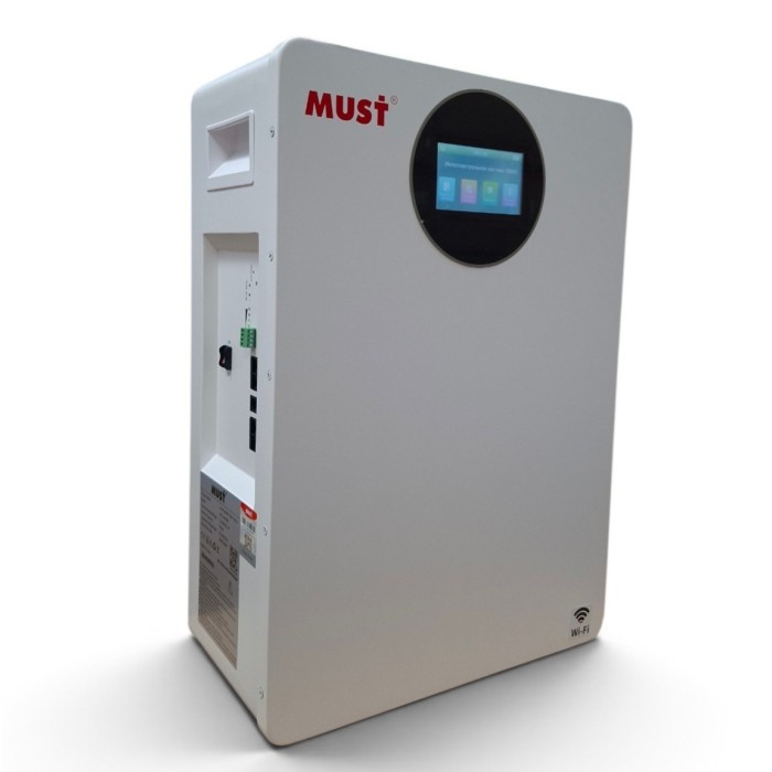 Акумулятор MUST LP16-48100R LiFePO4 51,2V 100Ah 5,12 кВт·год, 100A