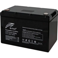 Акумулятор Ritar LiFePO4 12.8V100AH (1280 W*h) G24 (літій-залізо-фосфатний)