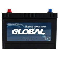 Автомобільний акумулятор GLOBAL Asia SMF 100Ah, 860A, L+ (SMF M31-114) (M31) подвійна клема (John Deere)
