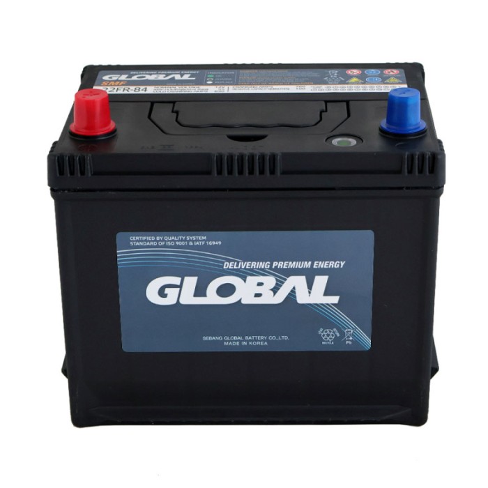 Автомобільний акумулятор GLOBAL Asia SMF 55Ah, 630A, L+ (SMF 22FR-84) (22F)