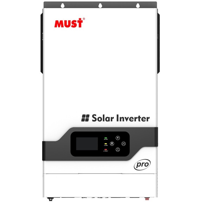 Гібридний інвертор Must PV18-5248PRO, 48 В, 80 А, 5200 Вт (безперебійник, UPS, ДБЖ)